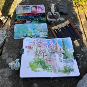 Stage "Carnet de voyage" à Villeneuvette